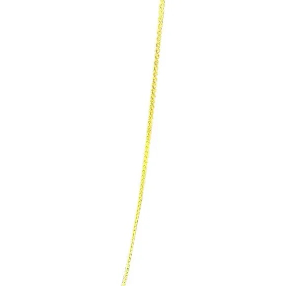 10K Gold Plated 24" Rope Chain Necklace Elegant & Versatile Jewelry - Picture 6 of 7